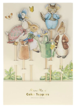 meri meri Pieter Konijn cake toppers