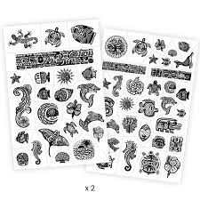 djeco tattoos - polynesia | Kinderfeestwinkel | Speelgoedwinkel | Feestwinkel | Kinderwinkel | Amsterdam