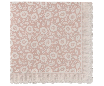 maileg napkin, flowers - powder | Kinderfeestwinkel | Speelgoedwinkel | Feestwinkel | Kinderwinkel | Amsterdam