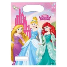 prinsessen uitdeelzakjes (6 st)