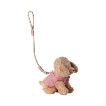 maileg pet supply, harness and leash - rose | Kinderfeestwinkel | Speelgoedwinkel | Feestwinkel | Kinderwinkel | Amsterdam