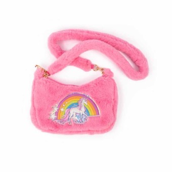 rainbow cuddle crossbody purse - pink | Kinderfeestwinkel | Speelgoedwinkel | Feestwinkel | Kinderwinkel | Amsterdam