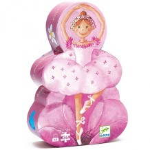 djeco silhouette puzzel - ballerina (36 st) | Kinderfeestwinkel | Speelgoedwinkel | Feestwinkel | Kinderwinkel | Amsterdam