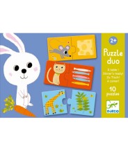 djeco puzzel duo - eten! (2-99 jr)