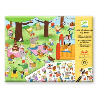 djeco transfers - feest | Kinderfeestwinkel | Speelgoedwinkel | Feestwinkel | Kinderwinkel | Amsterdam