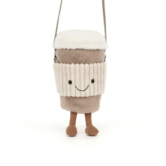 jellycat amuseables coffee to go bag