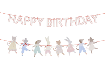 meri meri animal friends garland | Kinderfeestwinkel | Speelgoedwinkel | Feestwinkel | Kinderwinkel | Amsterdam | Kinderfeest