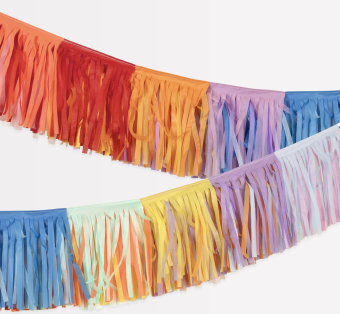 meri meri bright fringe garland | Kinderfeestwinkel | Speelgoedwinkel | Feestwinkel | Kinderwinkel | Amsterdam | Kinderfeestj
