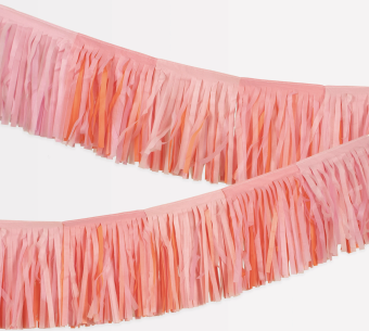 meri meri pink fringe garland | Kinderfeestwinkel | Speelgoedwinkel | Feestwinkel | Kinderwinkel | Amsterdam | Kinderfeestje