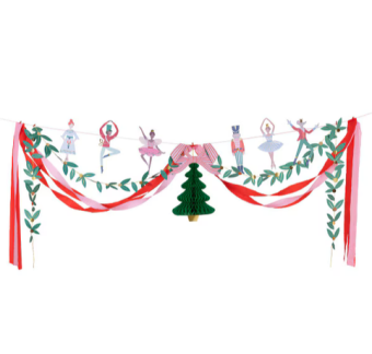 meri meri nutcracker ballet garland