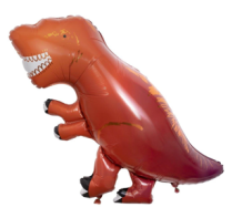 meri meri t-rex foil balloon