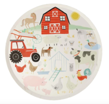 meri meri on the farm dinner plates (8 st) | Kinderfeestwinkel | Speelgoedwinkel | Feestwinkel | Kinderwinkel | Amsterdam