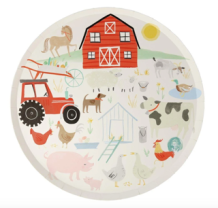 meri meri on the farm dinner plates (8 st)