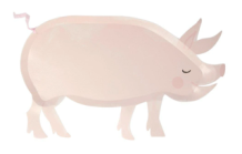 meri meri pig plates (12 st) | Kinderfeestwinkel | Speelgoedwinkel | Feestwinkel | Kinderwinkel | Amsterdam