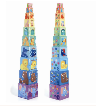 djeco stapeltoren - regenboog | Kinderfeestwinkel | Speelgoedwinkel | Feestwinkel | Kinderwinkel | Amsterdam