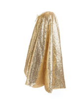 precious sequins cape - gold