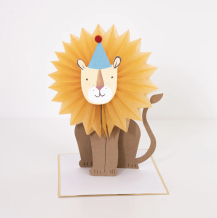 meri meri honeycomb lion card | Kinderfeestwinkel | Speelgoedwinkel | Feestwinkel | Kinderwinkel | Amsterdam