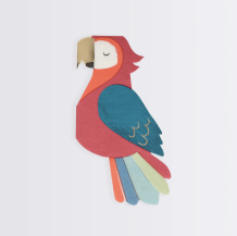 meri meri parrot napkins