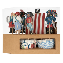 meri meri pirate ship cupcake kit
