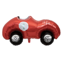 meri meri racing car foil balloon