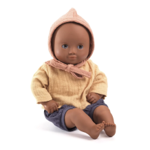 djeco pop aangekleed (32 cm) - baby mimosa | Kinderfeestwinkel | Speelgoedwinkel | Feestwinkel | Kinderwinkel | Amsterdam