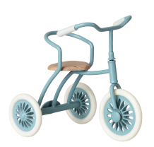 maileg tricycle, mouse  - petrol blue