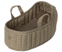 maileg carrycot, large - sand