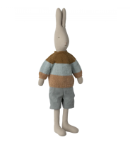 maileg rabbit size 5, classic - sweater & shorts | Kinderfeestwinkel | Speelgoedwinkel | Feestwinkel | Kinderwinkel | Amsterd