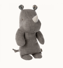 maileg safari friends, rhino, small - grey | Kinderfeestwinkel | Speelgoedwinkel | Feestwinkel | Kinderwinkel | Amsterdam