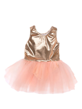 ballet tutu dress - oudroze (5-6 jr)