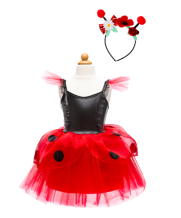 ladybug dress & headband (3-4 jr) | Kinderfeestwinkel | Speelgoedwinkel | Feestwinkel | Kinderwinkel | Amsterdam