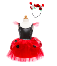 ladybug dress & headband (5-6 jr) | Kinderfeestwinkel | Speelgoedwinkel | Feestwinkel | Kinderwinkel | Amsterdam