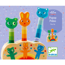 djeco pop-up puzzel - pipop pidoo