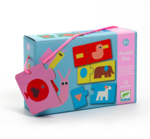djeco puzzel duo - dieren & vormen (12 st) | Kinderfeestwinkel | Speelgoedwinkel | Feestwinkel | Kinderwinkel | Amsterdam