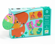 djeco puzzel duo - gekke eitjes (6 st) | Kinderfeestwinkel | Speelgoedwinkel | Feestwinkel | Kinderwinkel | Amsterdam