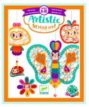 djeco knutselset maak je eigen hangkunst - tuin