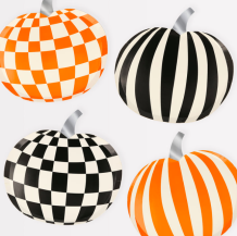 meri meri mod pattern pumkin plates | Kinderfeestwinkel | Speelgoedwinkel | Feestwinkel | Kinderwinkel | Amsterdam