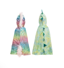 reversible unicorn dragen cape - rainbow (3-4 jr) | Kinderfeestwinkel | Speelgoedwinkel | Feestwinkel | Kinderwinkel | Amster