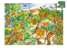 djeco puzzel observatie - dinosaurus (100 st)