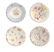 meri meri english garden site plates, small
