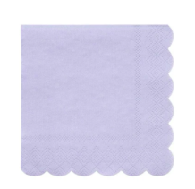 meri meri pale blue eco napkins, small