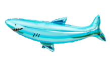 meri meri shark balloon