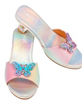 souza slipper hoge hak marie-claire - roze/metallic (maat 27/28)