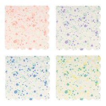 meri meri speckled napkins, small