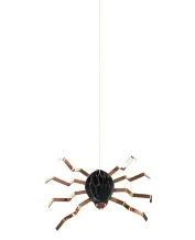 meri meri honeycomb spider decorations (6 st)