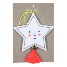 meri meri star - embroidered felt