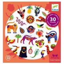 djeco stickers - exotico | Kinderfeestwinkel | Speelgoedwinkel | Feestwinkel | Kinderwinkel | Amsterdam