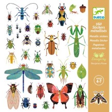 djeco stickers - microcosmos | Kinderfeestwinkel | Speelgoedwinkel | Feestwinkel | Kinderwinkel | Amsterdam
