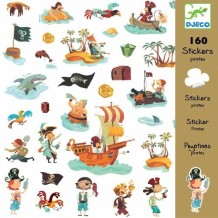 djeco stickers - piraten