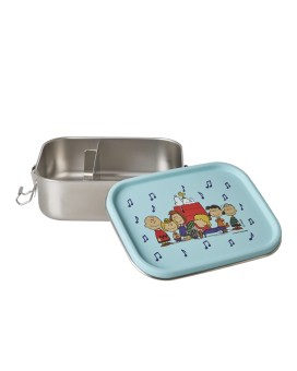 lunchbox with blue Snoopy print, small, 800 ml | Kinderfeestwinkel | Speelgoedwinkel | Feestwinkel | Kinderwinkel | Amsterdam